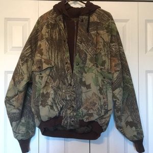 Camouflage Hooded Jacket